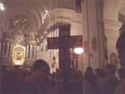 Aufstellung des Bilderkreuzes in Harowitz in Kostel im Jahre 2007